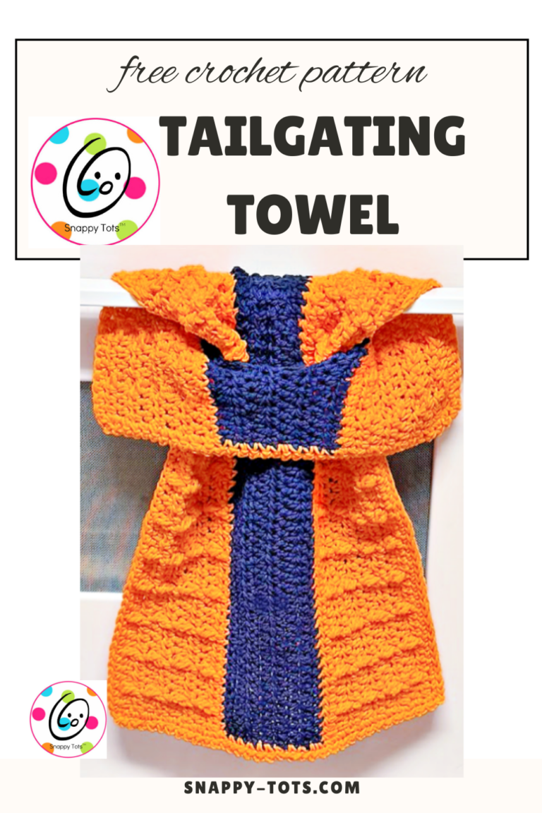 Free Pattern: Tailgating Towel
