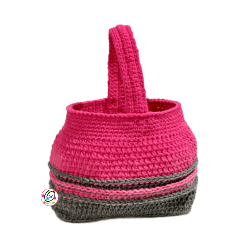 Free Pattern: Pot Belly Basket