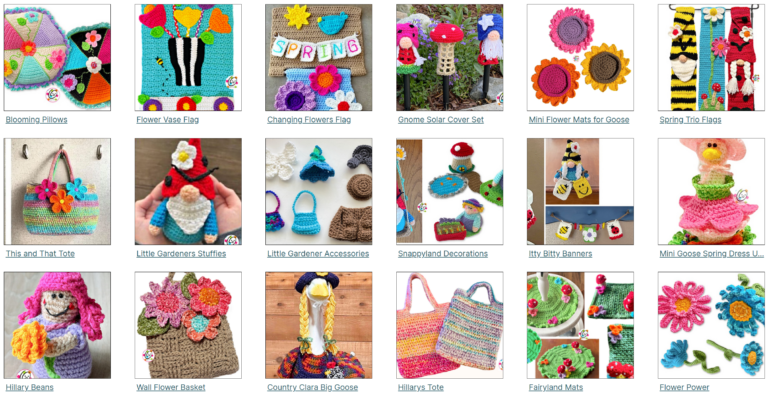 Crochet Patterns For Spring
