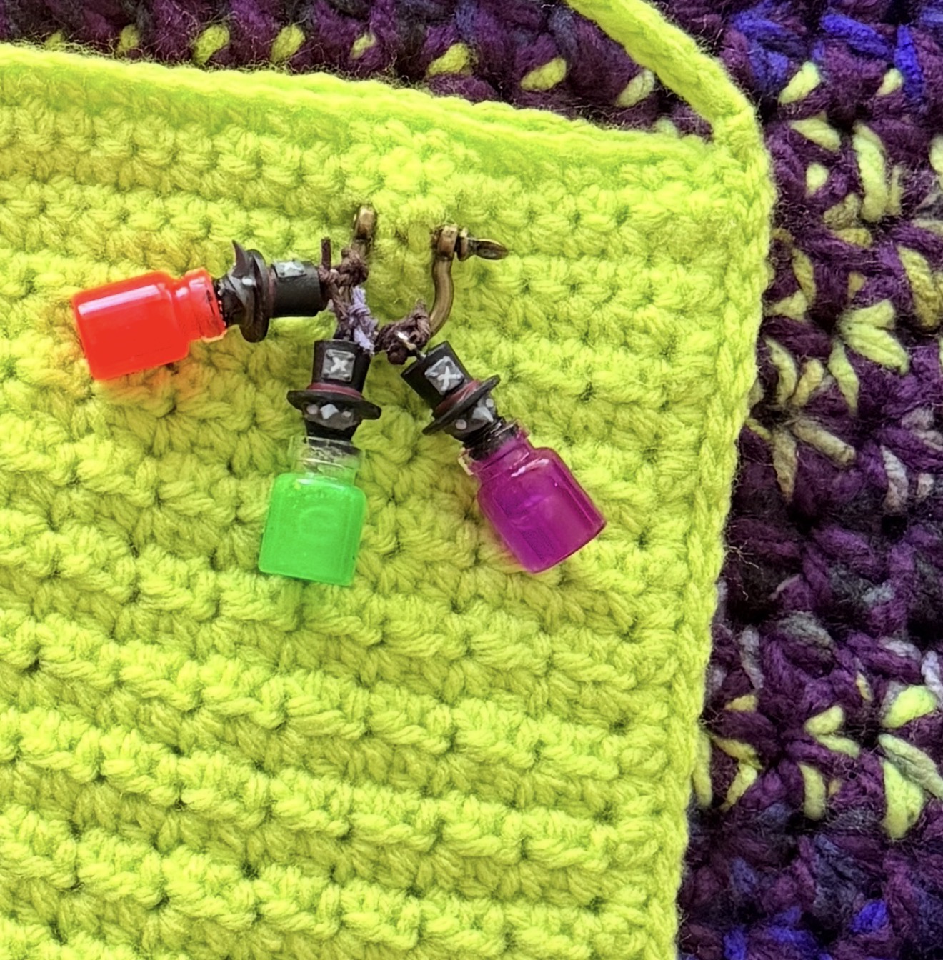Poison Tote, matching pouch, and 3 mini mysterious bottles RTS - Image 7
