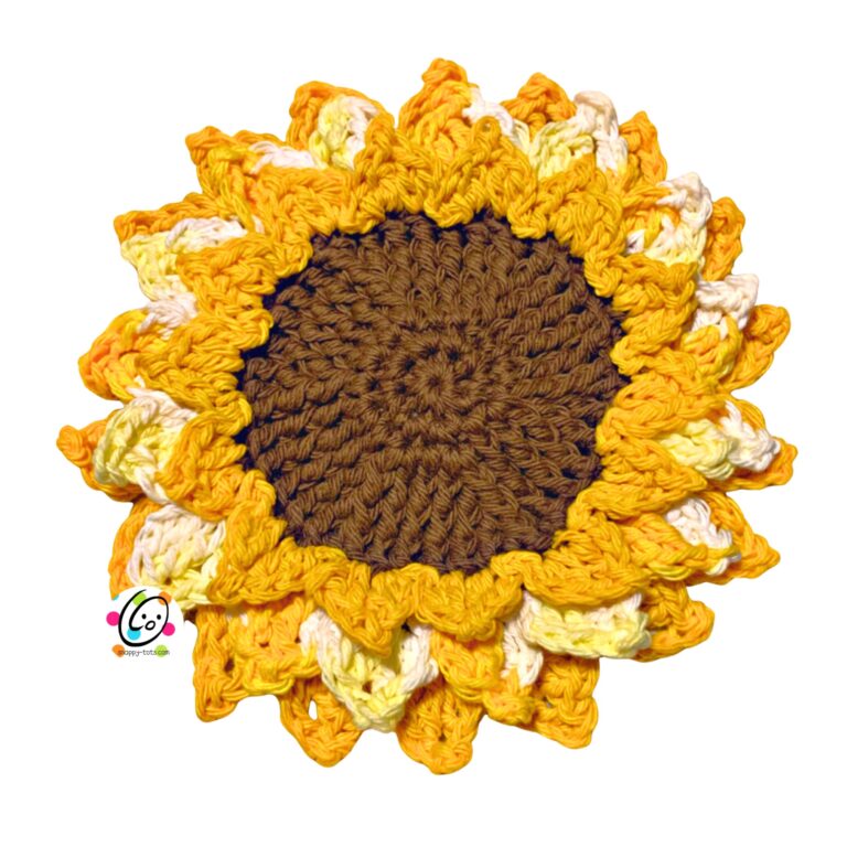 Free Pattern: Kitchen Sunflowers Trivet