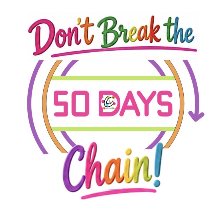 Free Printable 50-Day Challenge Tracker: Don’t Break the Chain