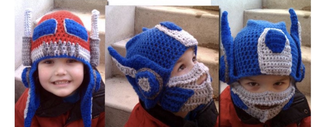 Reversibots Prime crochet pattern