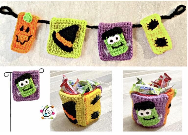 Free Pattern: Little Halloween Banner